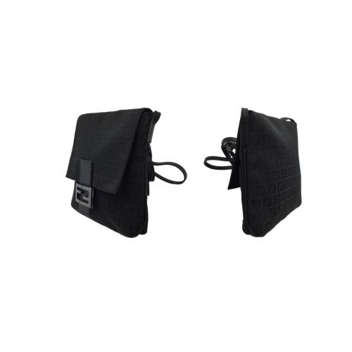 FENDI（フェンディ）FENDI (フェンディ) ショルダーバッグ ブラックの古着・服飾アイテム