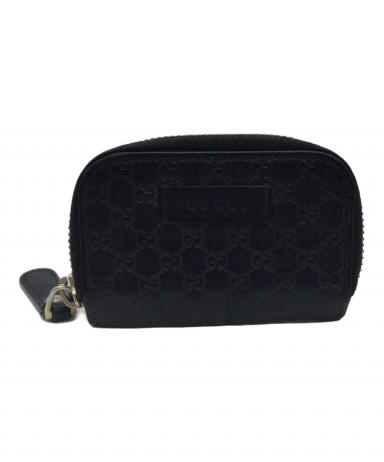 GUCCI グッチ 財布・ケース  黒 【古着】【中古】【送料無料】 グッチ GUCCI 544472 BMJ1N 1000 二つ折り財布 ブラック 黒 グッチシマ