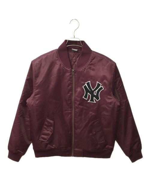 Majestic（マジェスティック）Majestic (マジェスティック) LL23-NYK-7F01 MA-1ジャケット バイオレット サイズ:XLの古着・服飾アイテム