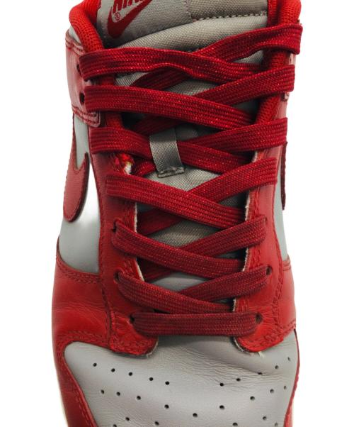 NIKE（ナイキ）NIKE (ナイキ) Dunk Low Medium Grey レッド サイズ:US9.5　UK8.5の古着・服飾アイテム