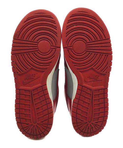 NIKE（ナイキ）NIKE (ナイキ) Dunk Low Medium Grey レッド サイズ:US9.5　UK8.5の古着・服飾アイテム