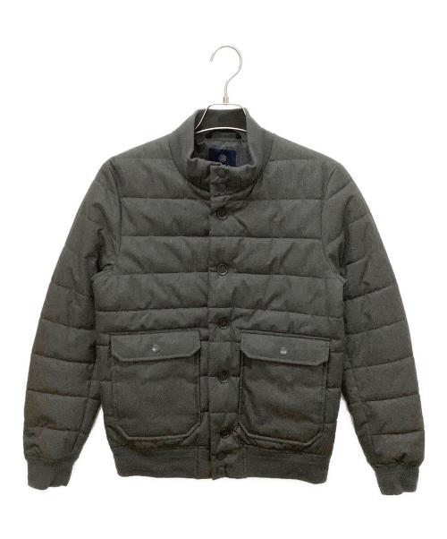 nano・universe（ナノ・ユニバース）nano・universe (ナノ・ユニバース) 672-0112008　ダウンジャケット グレー サイズ:Sの古着・服飾アイテム