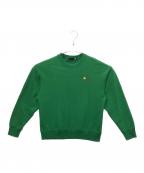THE NORTH FACEザ ノース フェイス）の古着「NT12337　Flower Logo Crew」｜グリーン