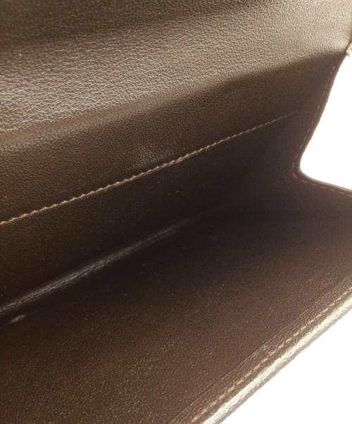 LOEWE（ロエベ）LOEWE (ロエベ) 3つ折り財布 ブラウンの古着・服飾アイテム