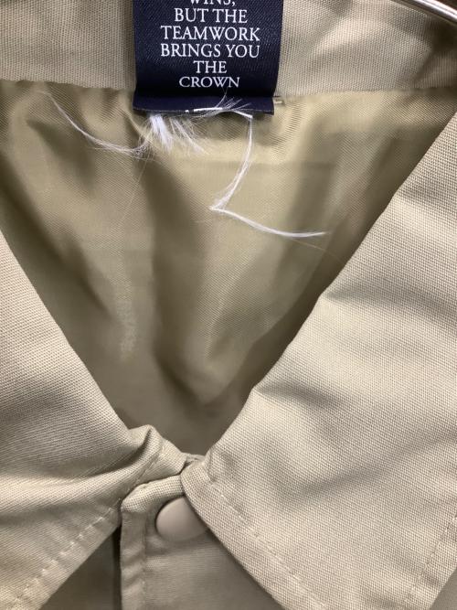 APPLEBUM（アップルバム）APPLEBUM (アップルバム) コーチジャケット ベージュ サイズ:Lの古着・服飾アイテム