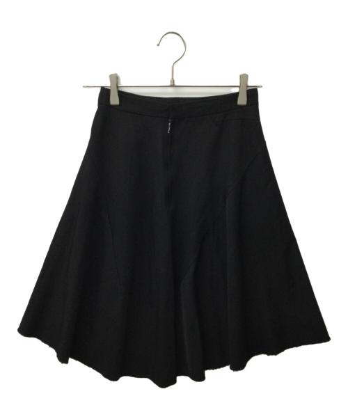 tricot COMME des GARCONS（トリココムデギャルソン）tricot COMME des GARCONS (トリココムデギャルソン) 02AW ウールフレアスカート ブラック サイズ:Sの古着・服飾アイテム