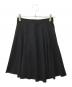 tricot COMME des GARCONS（トリココムデギャルソン）の古着「02AW ウールフレアスカート」｜ブラック