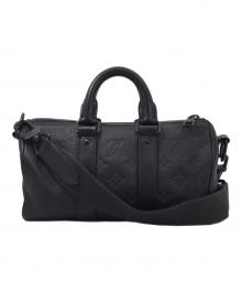 LOUIS VUITTON（ルイ ヴィトン）の古着「ミニボストンバッグ」｜ブラック