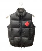 DSQUARED2ディースクエアード）の古着「ダウンベスト」｜ブラック