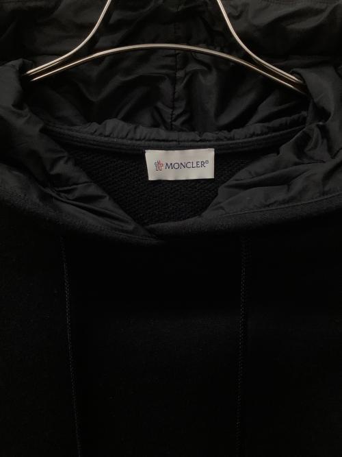 MONCLER（モンクレール）MONCLER (モンクレール) バックロゴプルオーバーパーカー ブラック サイズ:Sの古着・服飾アイテム