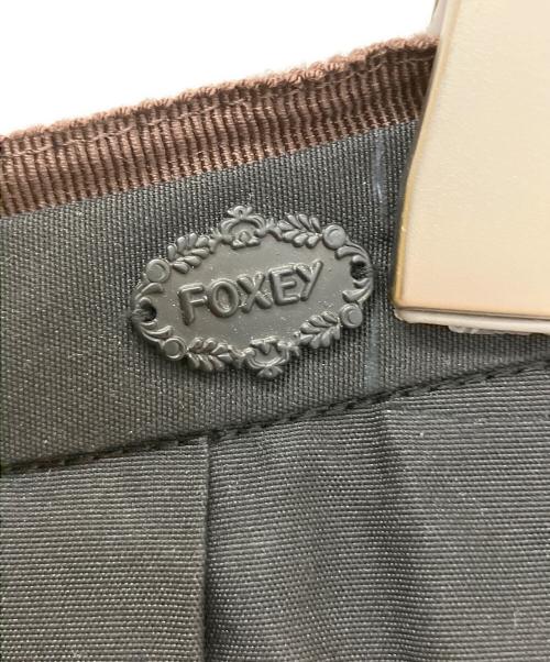 FOXEY（フォクシー）FOXEY (フォクシー) 35377-SSFI07P　シルクフレアスカート ブラック サイズ:38の古着・服飾アイテム