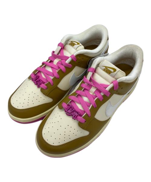 NIKE（ナイキ）NIKE (ナイキ) ローカットスニーカー ブラウン×ピンク サイズ:29 未使用品の古着・服飾アイテム