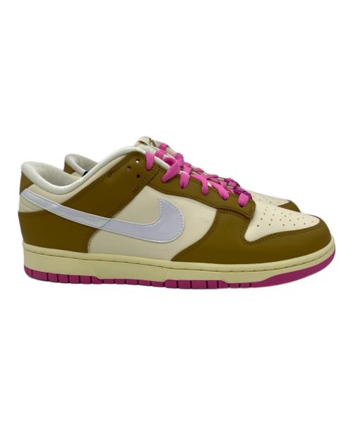NIKE（ナイキ）NIKE (ナイキ) ローカットスニーカー ブラウン×ピンク サイズ:29 未使用品の古着・服飾アイテム