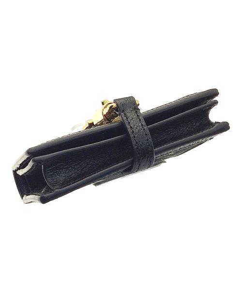 GUCCI（グッチ）GUCCI (グッチ) GUCCI 2つ折り財布 ネイビーの古着・服飾アイテム