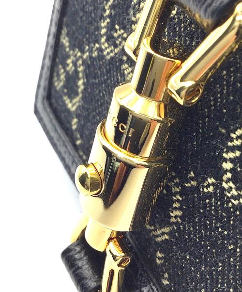 GUCCI（グッチ）GUCCI (グッチ) GUCCI 2つ折り財布 ネイビーの古着・服飾アイテム