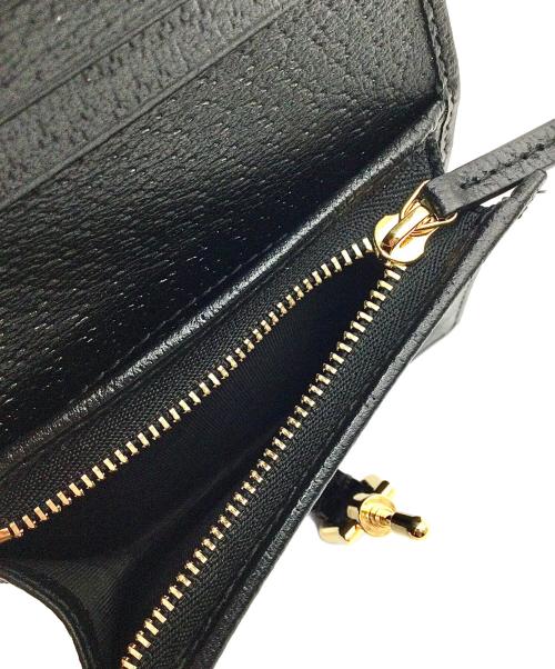 GUCCI（グッチ）GUCCI (グッチ) GUCCI 2つ折り財布 ネイビーの古着・服飾アイテム