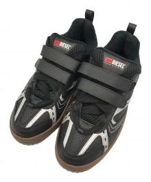DIESEL（ディーゼル）の古着「Y03407 P6904 H3811　ローカットスニーカー」｜ブラック