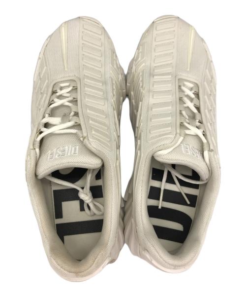 DIESEL（ディーゼル）DIESEL (ディーゼル) ローカットスニーカー ホワイト サイズ:25.5の古着・服飾アイテム