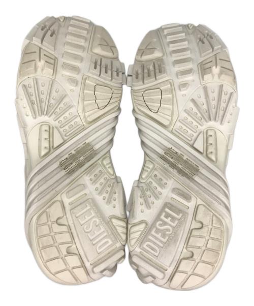 DIESEL（ディーゼル）DIESEL (ディーゼル) ローカットスニーカー ホワイト サイズ:25.5の古着・服飾アイテム