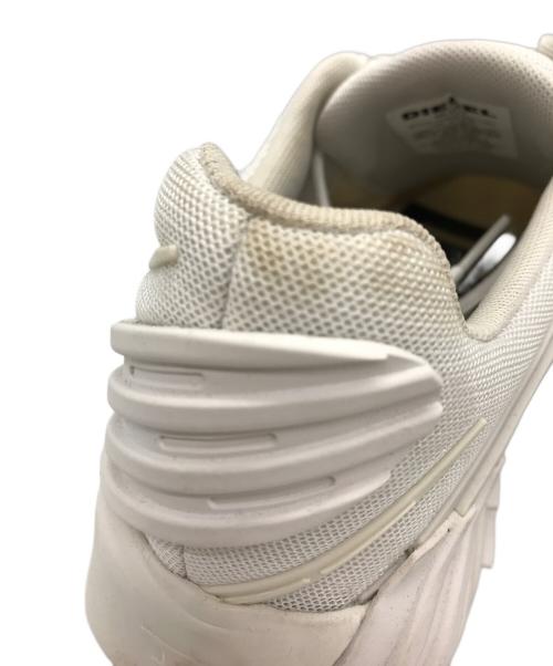 DIESEL（ディーゼル）DIESEL (ディーゼル) ローカットスニーカー ホワイト サイズ:25.5の古着・服飾アイテム