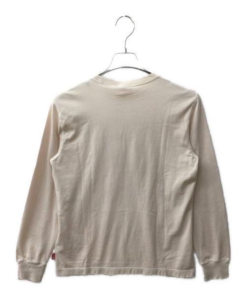 DIESEL（ディーゼル）DIESEL (ディーゼル) A14021 0AJDD　クルーネックロングTシャツ ピンク サイズ:XSの古着・服飾アイテム