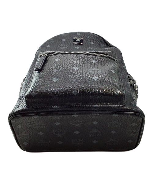 MCM（エムシーエム）MCM (エムシーエム) サイドスタッズバックパック ブラックの古着・服飾アイテム