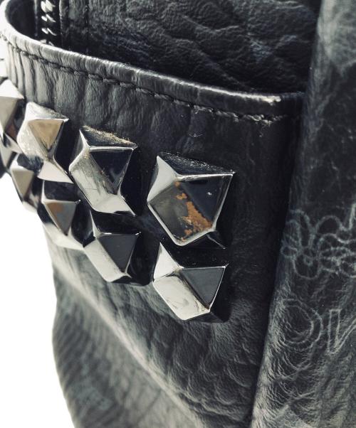 MCM（エムシーエム）MCM (エムシーエム) サイドスタッズバックパック ブラックの古着・服飾アイテム