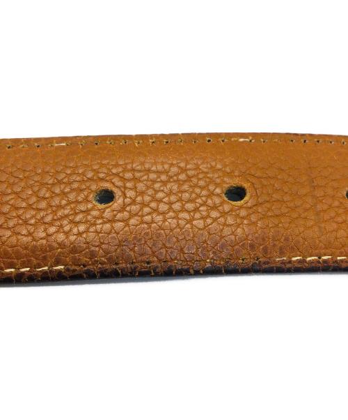 HERMES（エルメス）HERMES (エルメス) コンスタンス レザーベルト ブラック×シルバーの古着・服飾アイテム