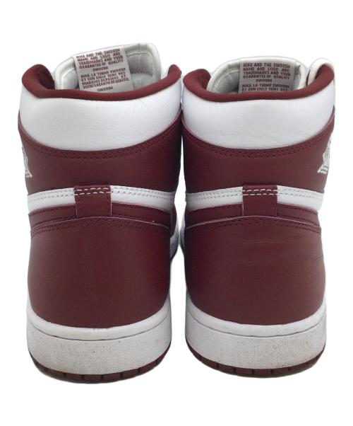 NIKE（ナイキ）NIKE (ナイキ) AIR JORDAN1 レッド×ホワイト サイズ:US10、UK9、EUR44、cm28、BR42、CN280(2.5)　の古着・服飾アイテム