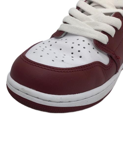 NIKE（ナイキ）NIKE (ナイキ) AIR JORDAN1 レッド×ホワイト サイズ:US10、UK9、EUR44、cm28、BR42、CN280(2.5)　の古着・服飾アイテム
