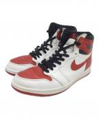 NIKEナイキ）の古着「スニーカー」｜ホワイト×レッド