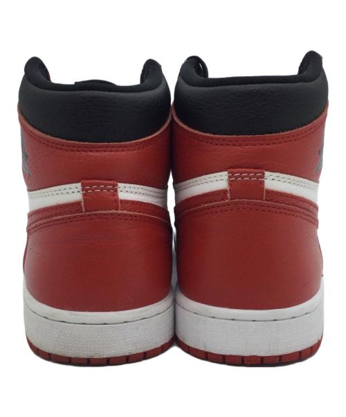 NIKE（ナイキ）NIKE (ナイキ) スニーカー ホワイト×レッド サイズ:US9.5、UK8.5、EUR43、cm27.5、BR41、CN275（2.5）の古着・服飾アイテム