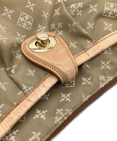 russet（ラシット）russet (ラシット) russet　ショルダーバッグ ベージュ×ブラウンの古着・服飾アイテム