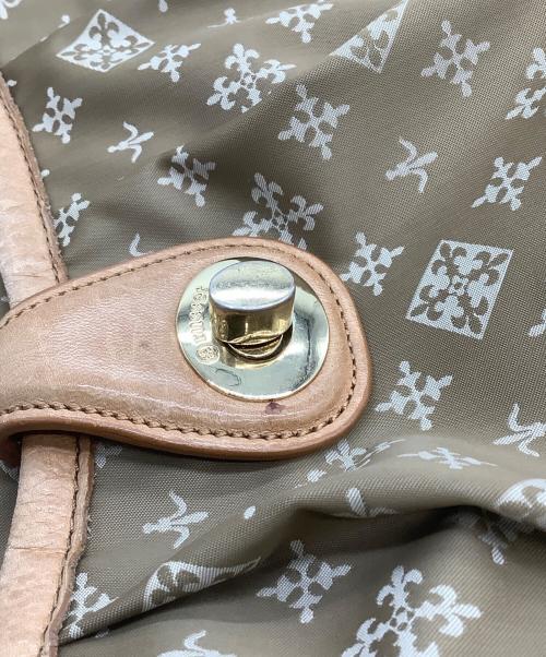 russet（ラシット）russet (ラシット) russet　ショルダーバッグ ベージュ×ブラウンの古着・服飾アイテム