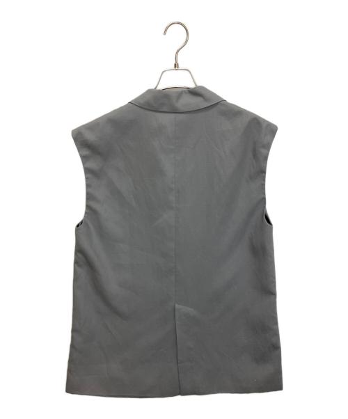 ZARA（ザラ）ZARA (ザラ) 7836/967/802　リネンブレンドジレ グレー サイズ:Sの古着・服飾アイテム
