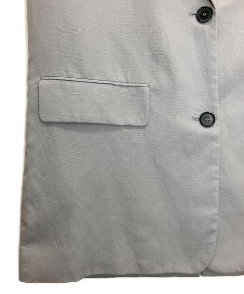ZARA（ザラ）ZARA (ザラ) 7836/967/802　リネンブレンドジレ グレー サイズ:Sの古着・服飾アイテム