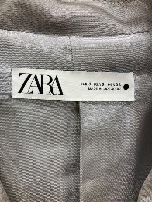 ZARA（ザラ）ZARA (ザラ) 7836/967/802　リネンブレンドジレ グレー サイズ:Sの古着・服飾アイテム