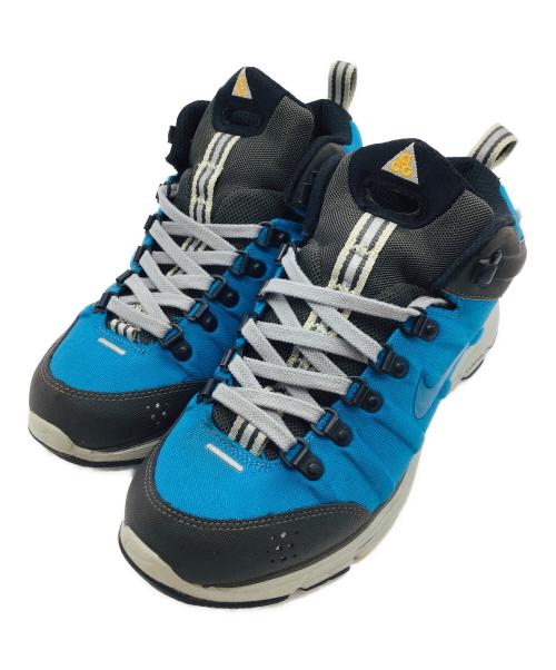 NIKE ACG（ナイキエーシージー）NIKE ACG (ナイキエージーシー) LUNAR MACLEAY ブルー×ブラック サイズ:US8、UK7、EUR41、cm26の古着・服飾アイテム