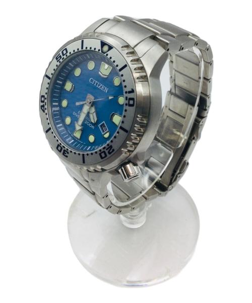 CITIZEN（シチズン）CITIZEN (シチズン) CITIZENシチズンダイバーズウオッチプロマスターダイバーズデイト ブルーの古着・服飾アイテム
