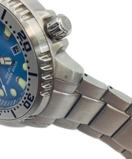 CITIZEN（シチズン）CITIZEN (シチズン) CITIZENシチズンダイバーズウオッチプロマスターダイバーズデイト ブルーの古着・服飾アイテム