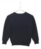C.Shetlandシーシェットランド）の古着「クルーネックニット」｜ネイビー