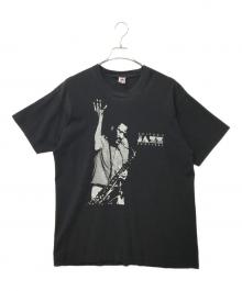 FRUIT OF THE LOOM（フルーツオブザルーム）の古着「90s USA製 プリントTシャツ」｜ブラック×ホワイト