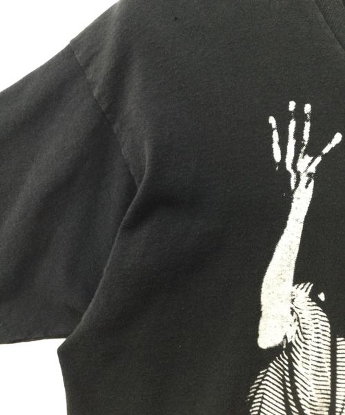 FRUIT OF THE LOOM（フルーツオブザルーム）FRUIT OF THE LOOM (フルーツオブザルーム) 90s USA製 プリントTシャツ ブラック×ホワイト サイズ:XLの古着・服飾アイテム