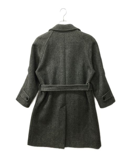 LITTLEBIG（リトルビッグ）LITTLEBIG (リトルビッグ) LB183-CT01　ウールコート グレー サイズ:2の古着・服飾アイテム