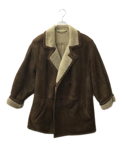 BALLY（バリー）BALLY (バリー) OLD ムートンコート ブラウン サイズ:不明の古着・服飾アイテム