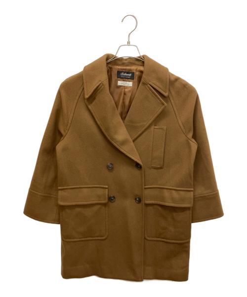 Bellandi（ベランディ）Bellandi (ベランディ) 22-020-462-7021-4-0　Pコート ベージュ サイズ:36の古着・服飾アイテム