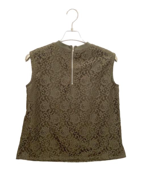 Mila Owen（ミラオーウェン）Mila Owen (ミラオーウェン) 09WFT201225 レースセットアップ オリーブ サイズ:1の古着・服飾アイテム