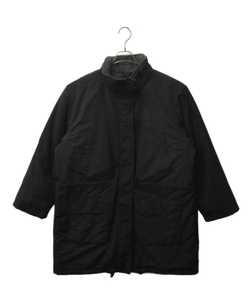 LAND'S END（ランズエンド）LAND'S END (ランズエンド) 90s フリースライナーハーフコート ブラック サイズ:XLの古着・服飾アイテム