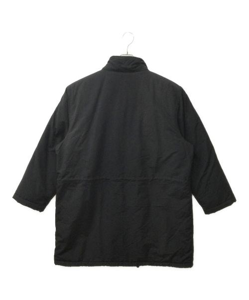 LAND'S END（ランズエンド）LAND'S END (ランズエンド) 90s フリースライナーハーフコート ブラック サイズ:XLの古着・服飾アイテム