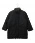 LAND'S END（ランズエンド）の古着「90s フリースライナーハーフコート」｜ブラック